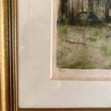 Lithograph signed and numbered in pencil by Bernard Gantner