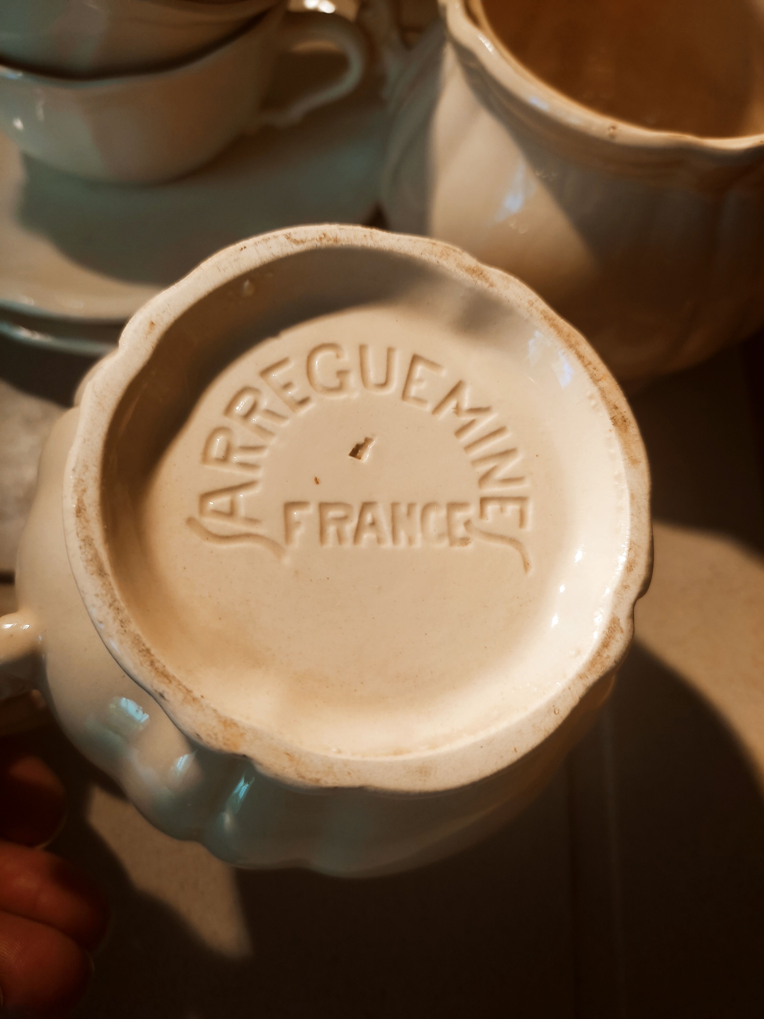 Tea set Sarreguemines