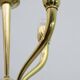 Art Deco Italian Brass Chandelier, 1940s