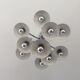 Goffredo Reggiani trumpet chandelier from the 70