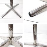 Mid Century Chaise d'école Chaise d'enfant Bois Métal Vintage Rétro Chambre d'enfant Pied Skandi Sca