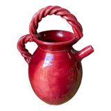 Pichet ancien barbotine