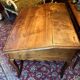 Antique French Writing Desk in Oak with Cabriole Legs, 1800s