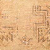 1x3 handmade vintage door mat rug,42x101cm