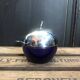 Vintage apple sugar bowl / jam bowl with spoon