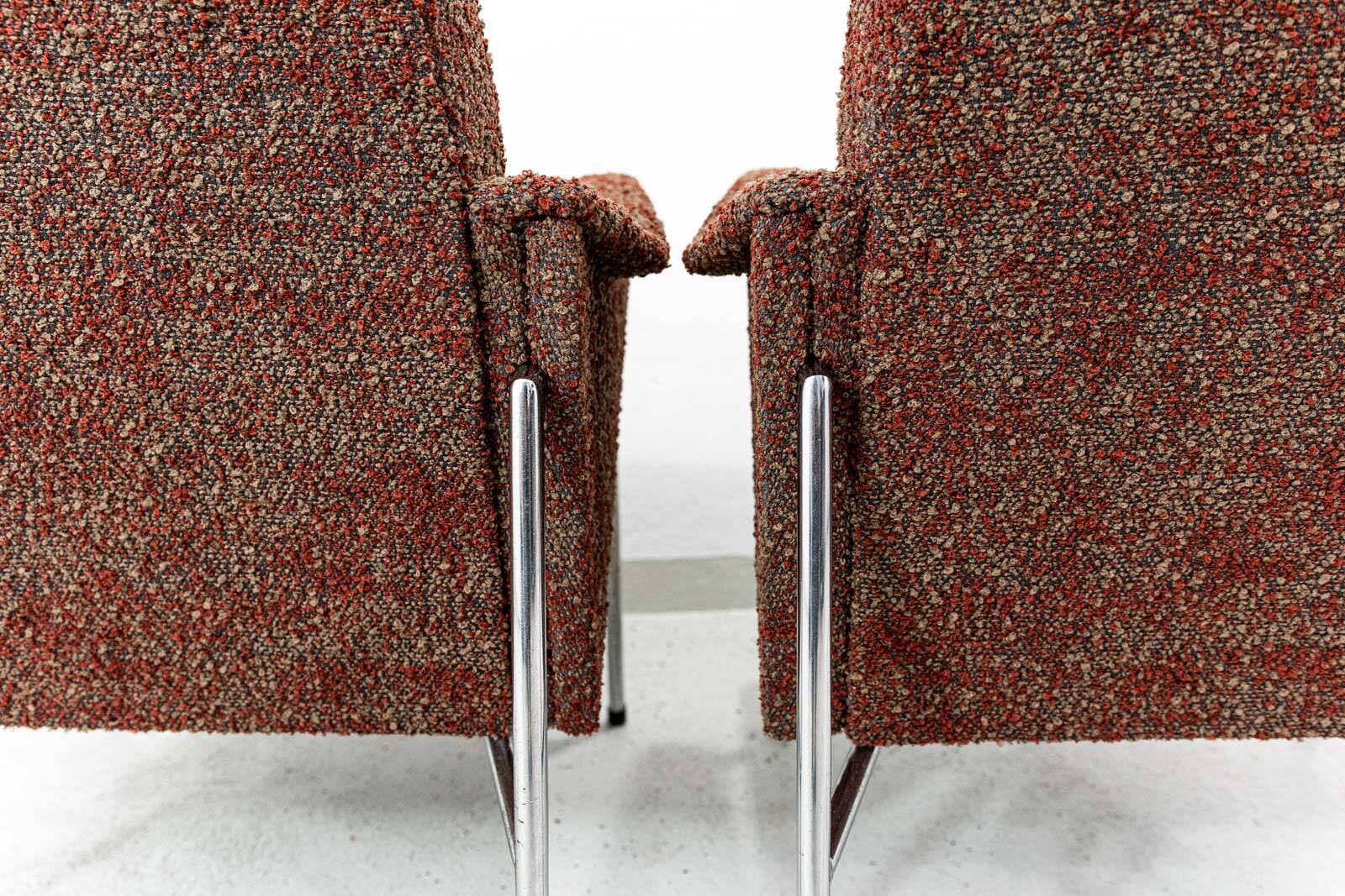 Vintage Armchairs “Bat” Poland, 1960’s, Set Of 2