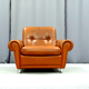 Armchair - Ottoman leather 1960