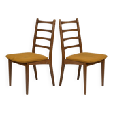 Pair of Vintage Scandinavian "Ladderback" Chairs (1960) - To Restore