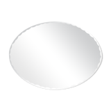 Oval beveled mirror 45x60cm