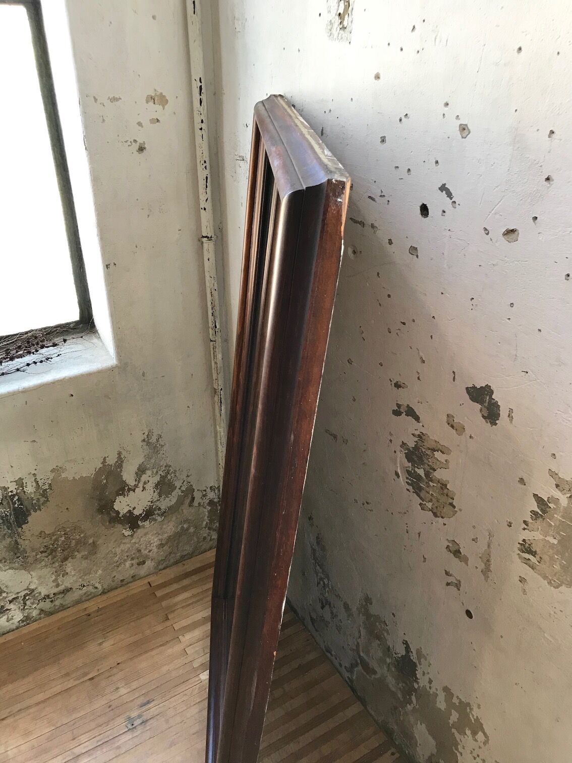 Oak mirror to lay 100x167cm