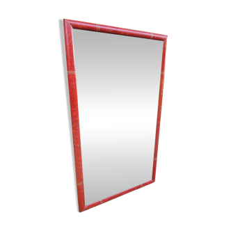 Old Burmese teak mirror