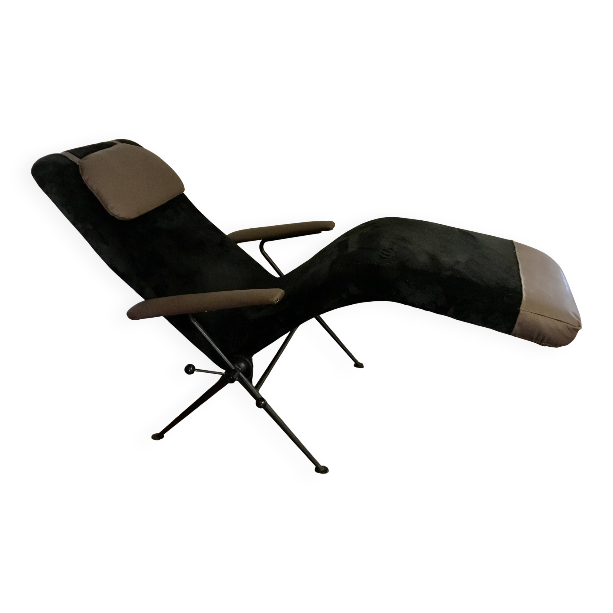 CHAISE LONGUE MODULABLE DESIGN 1950.