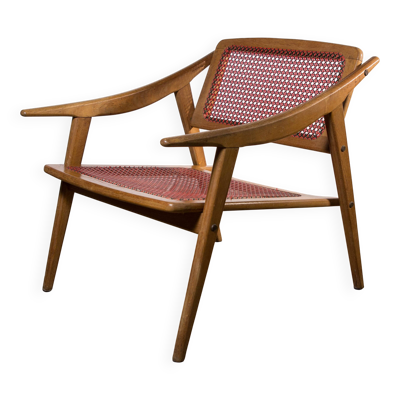 Fauteuil en teck Michel Ducaroy