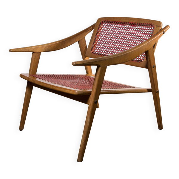 Fauteuil en teck Michel Ducaroy