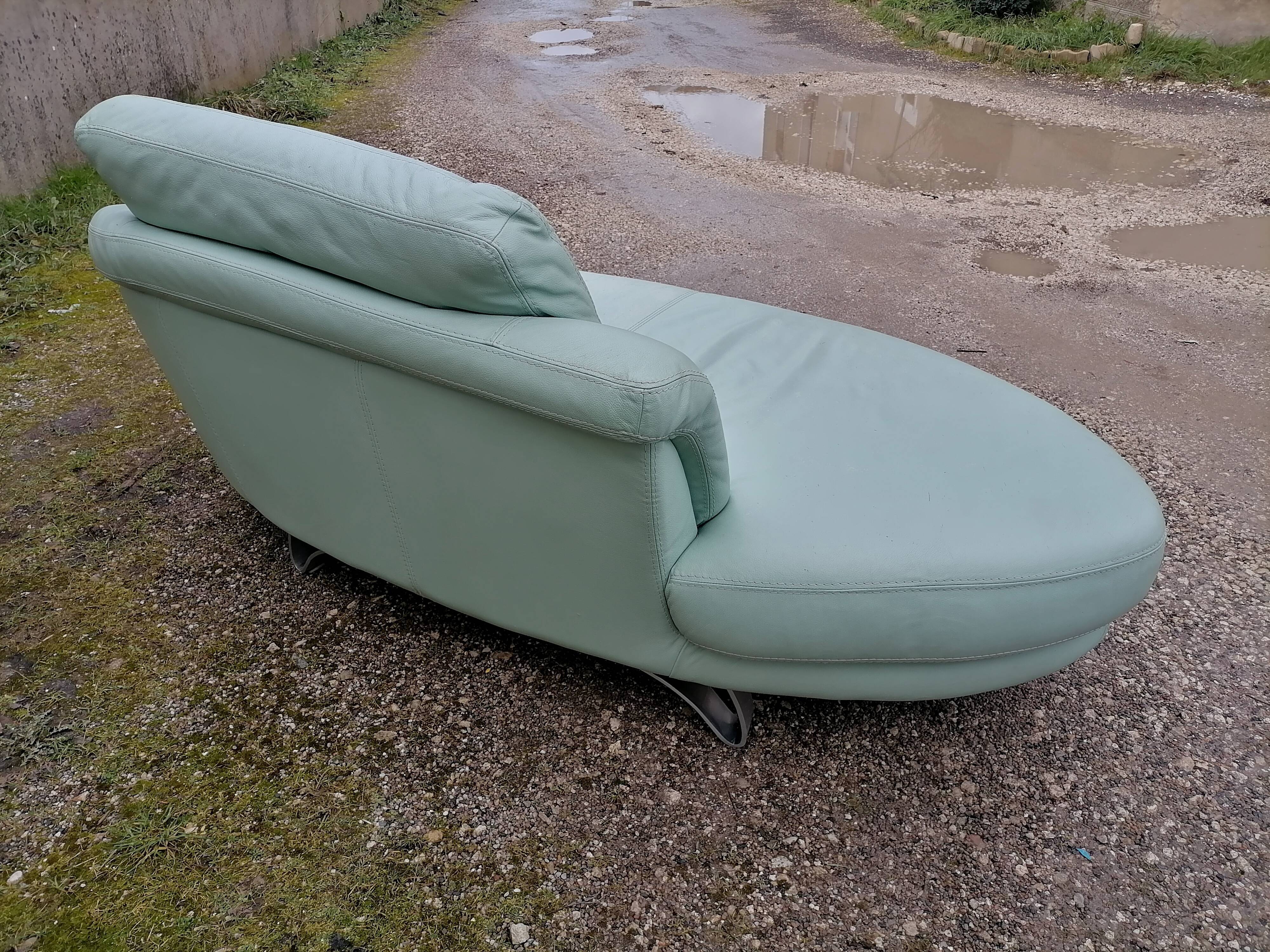 Sofa leather vintage, 70s