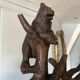 Bear coat rack, Black Forest, 19th century