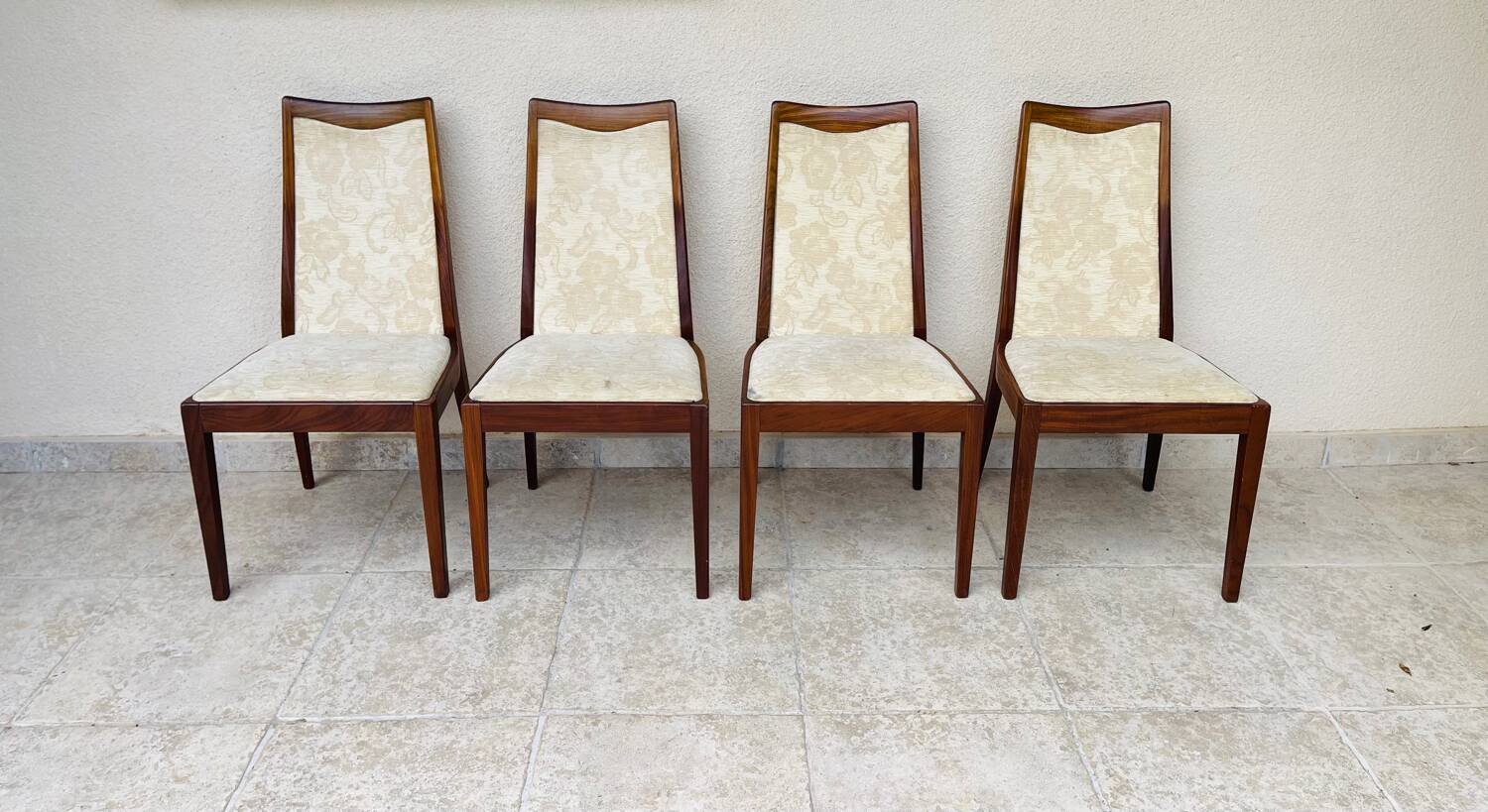 4 vintage G-Plan chairs from the 1960s