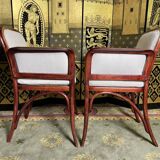Paire de fauteuils Thonet numéro 6285