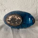 Vase pique flower ceramic design blue bird