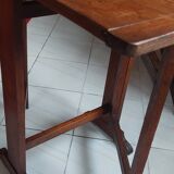 Small monastery table in pine wood.