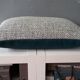 Coussin bicolore