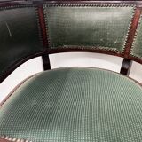 Art deco armchair in courbet wood "maison thonet" 20th century