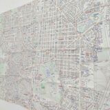 Map map of Madrid 1972