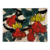 Ruscha ceramic wall decoration flowers Germany