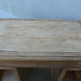 Antique desk in natural wood