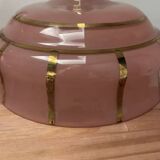 Pair of pink wall sconces