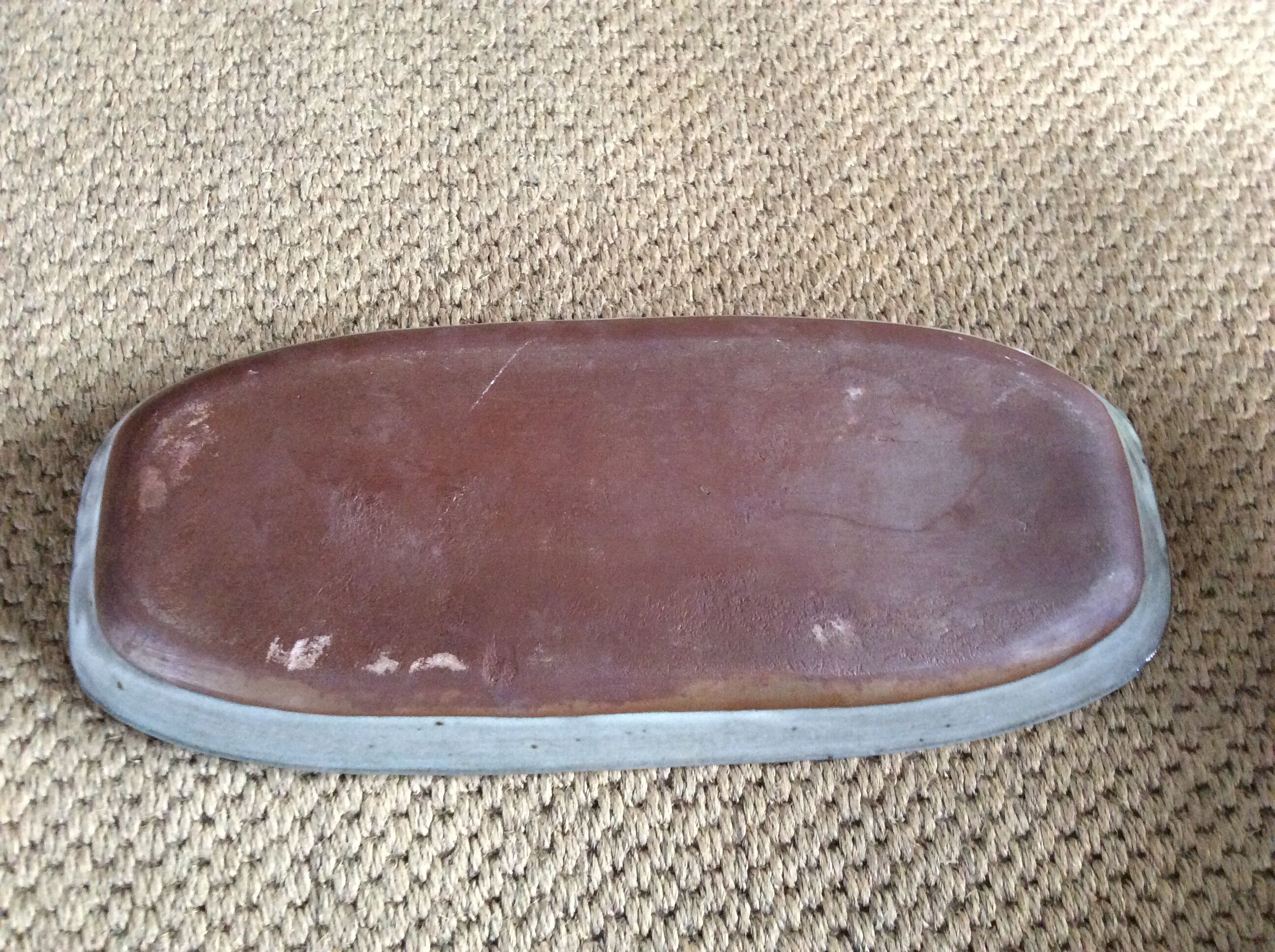 Plat en grès