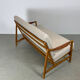 2seater sofa in oak by Tove & Edward Kindt-Larson