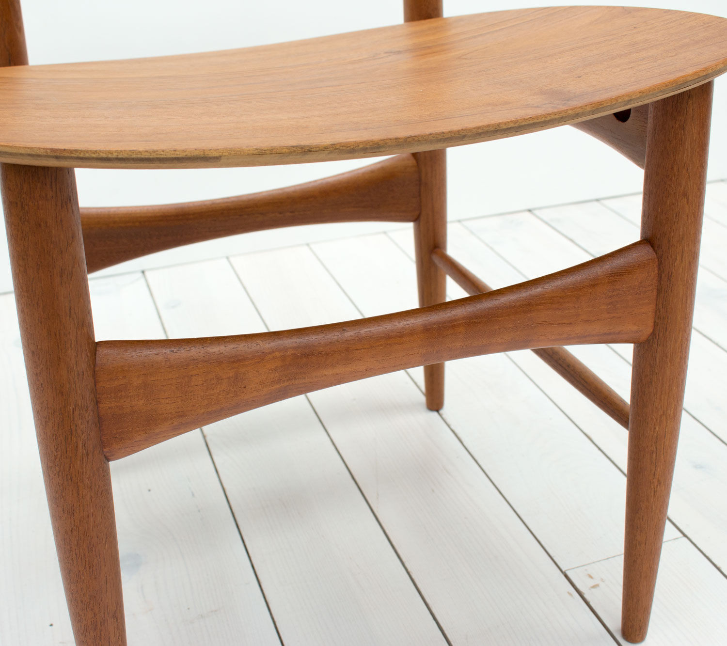 Danish Teak Dining Chairs by Mogens Kold, 1960s