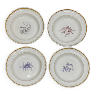 Hotel du Cap d'Antibes soup plates