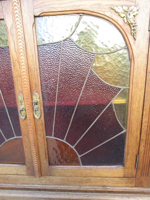 Meuble d'angle/encoignure art-déco