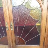 Meuble d'angle/encoignure art-déco