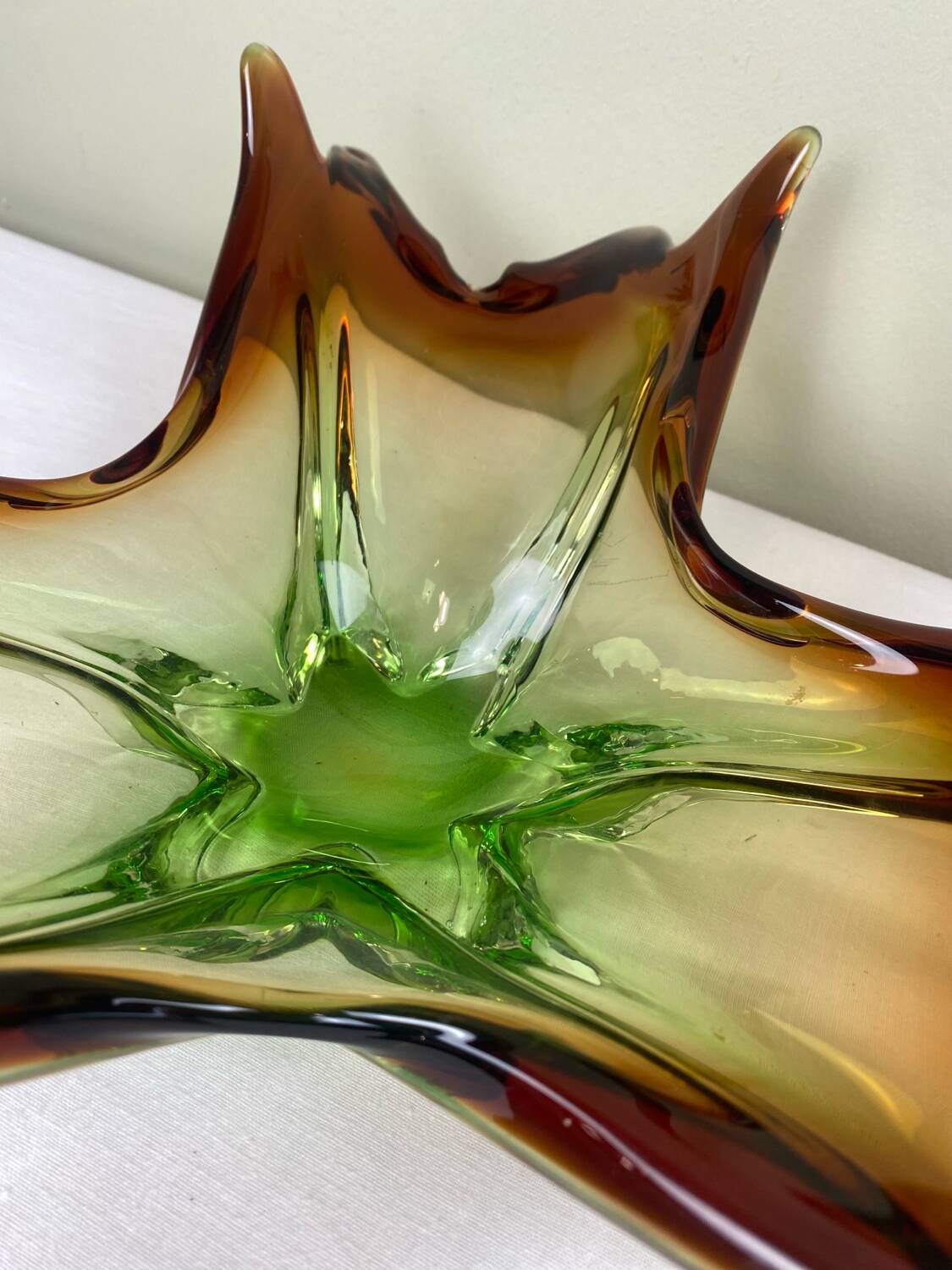 Large Murano glass bowl