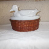 Earthenware terrine duck shape