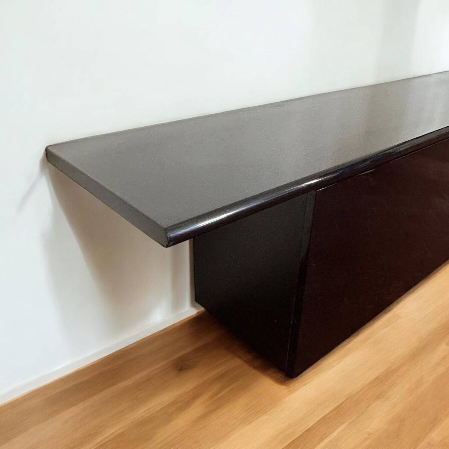 Giotto Stoppino & Ludovico Acerbis - Black Lacquered Sideboard Sheraton Ci Model