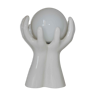 Ceramic lamp or night light "hands together" 60's