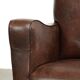 Sturdy set of vintage sheepskin armchairs with a nice English design
