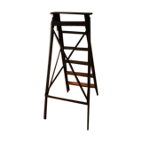 Davos solid oak library ladder