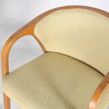 Pair of small Japanese armchairs