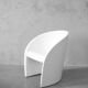 Intervista Leather Armchair by Massimo and Lella Vignelli for Poltrona Frau, 1989.