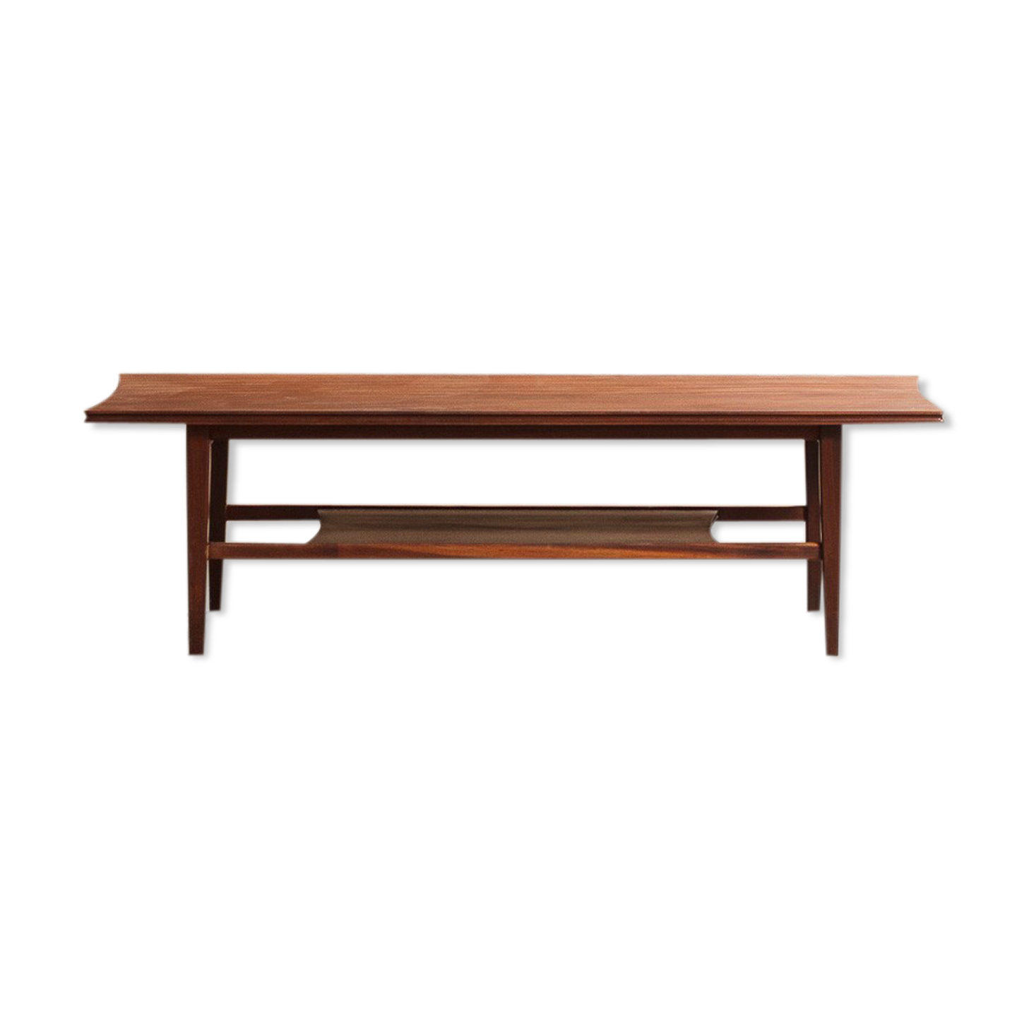 Scandinavian teak coffee table, circa 1960