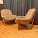 Une paire de fauteuils Tchécoslovaquie années 1970