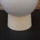 Applique en verre blanc