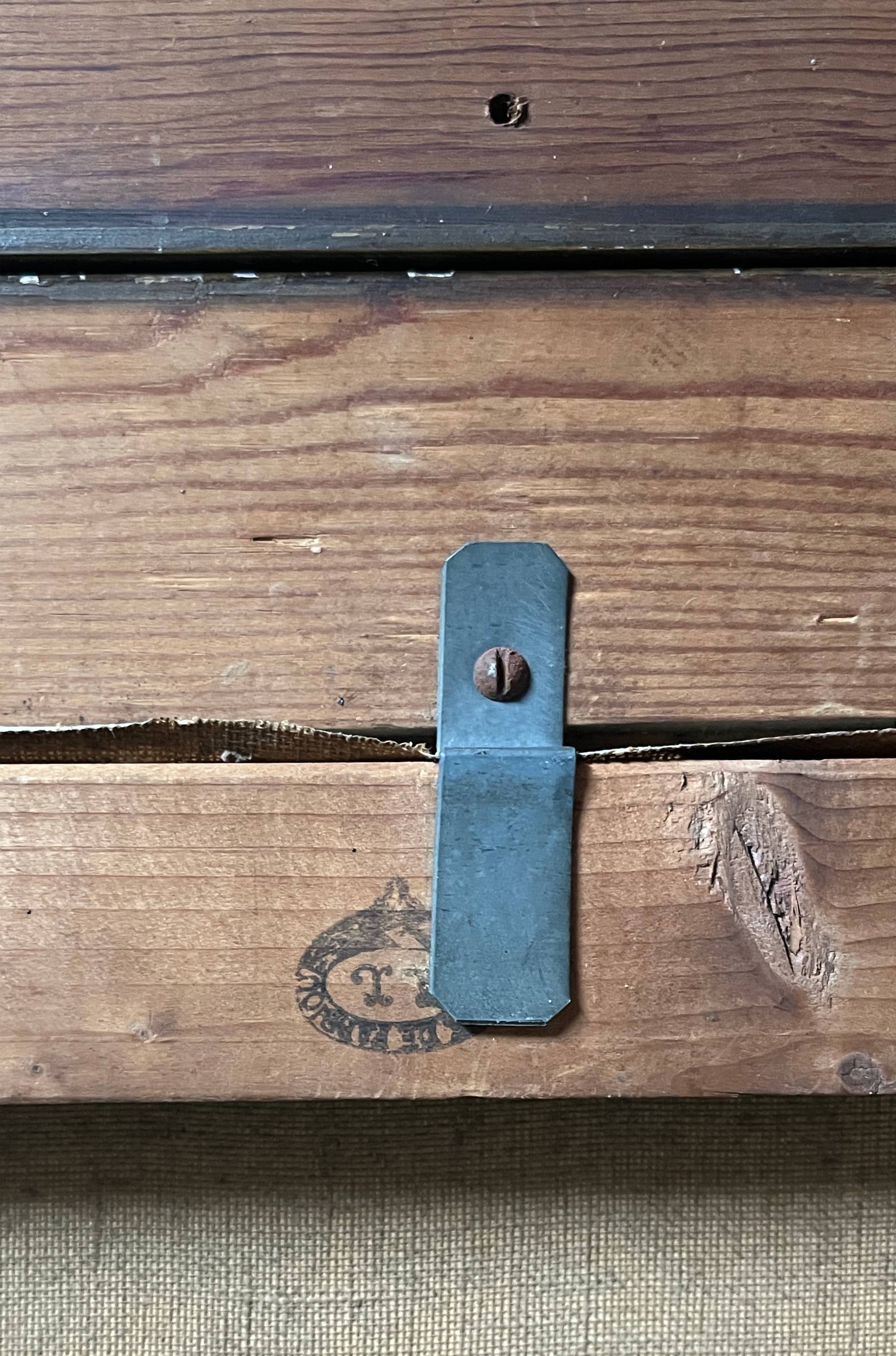 Pendant of HST painting "Landscape in the moonlight" signed + frame circa 1920