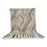 Handmade wool Berber rug 310 x 192 cm