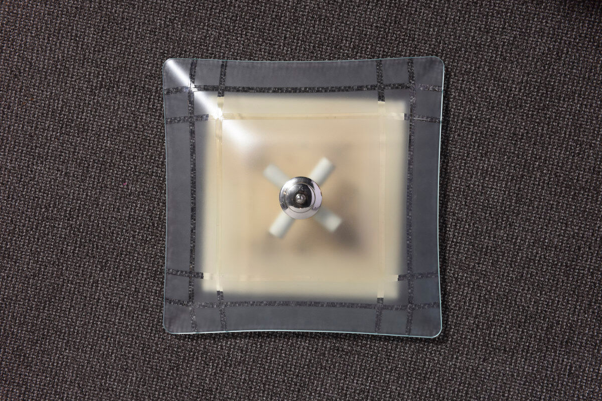 Pair of glass sconces